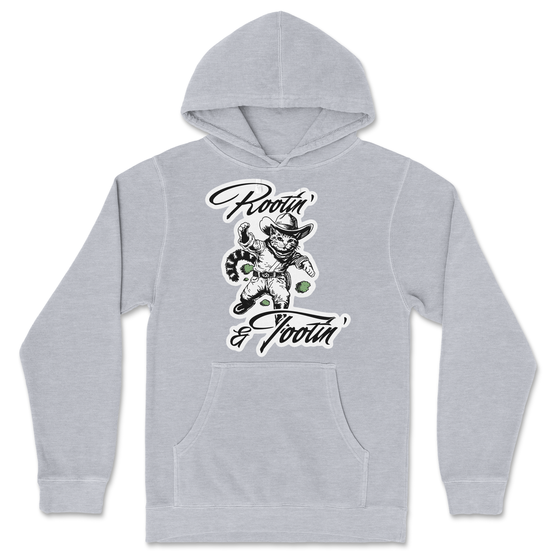 Independent Clothing Co. Hoodie Rootin Tootin  in Grey-Heather