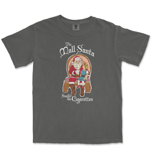 Comfort Colors T-Shirt Mall Santa  in Pepper