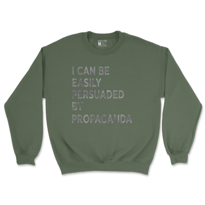 Gildan SoftStyle Crew Neck Propaganda in Military Green