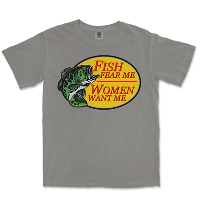 Comfort Colors T-Shirt For The Fishermen in Grey