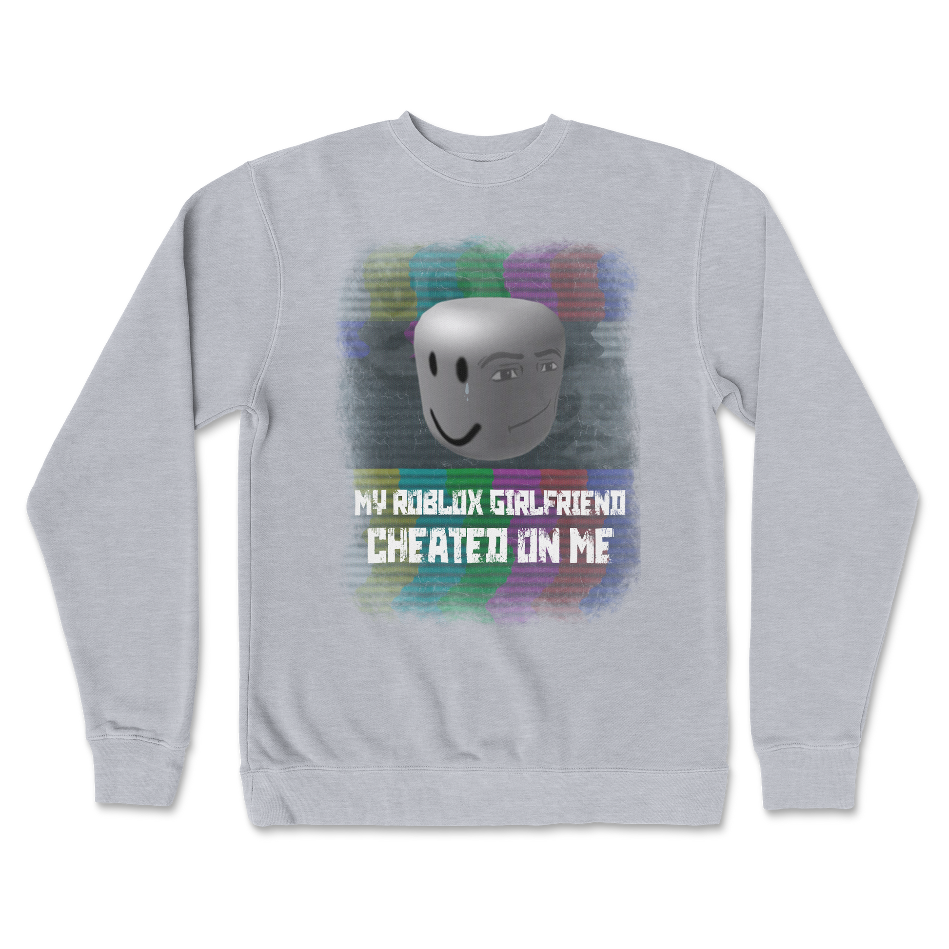 Independent Clothing Co. Crew Neck Roblox GF in GreyHeather