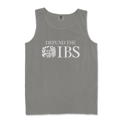 Comfort Colors Tank Top Defund The IBS in Grey