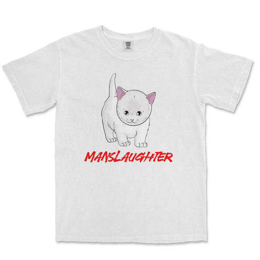 Comfort Colors T-Shirt Manslaughter in White