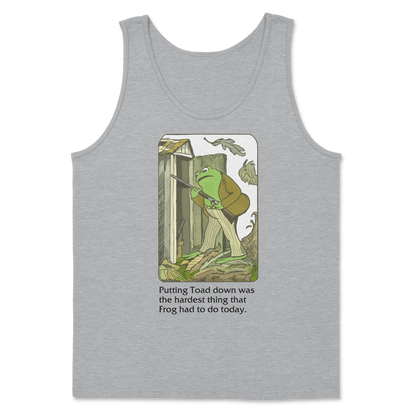 The Nice Shirt Tank Top Frog and Toad  in Sport-Grey