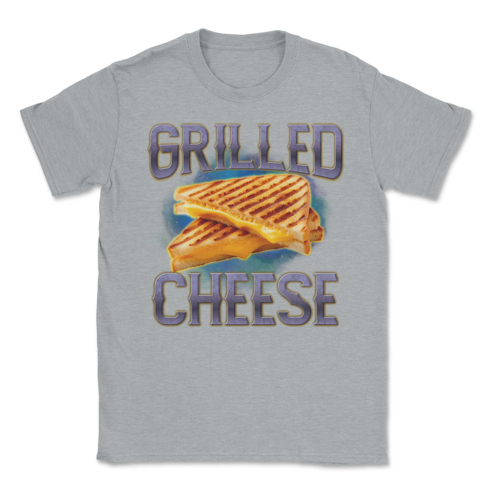 The Nice Shirt T-Shirt Grilled Cheese  in Sports-Grey