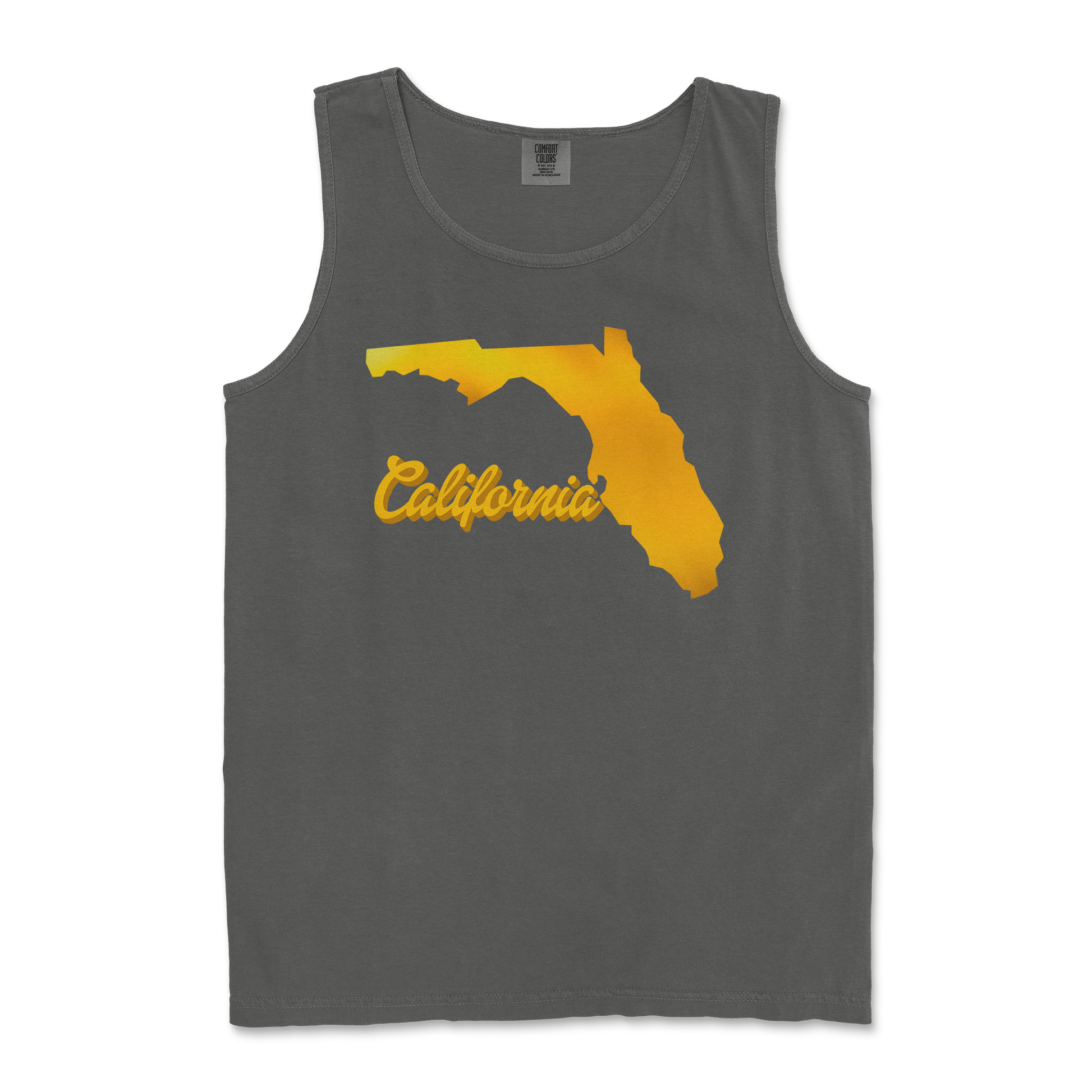 Comfort Colors Tank Top California in Pepper