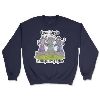 The Nice Shirt Crew Neck Wizard Activities  in Navy