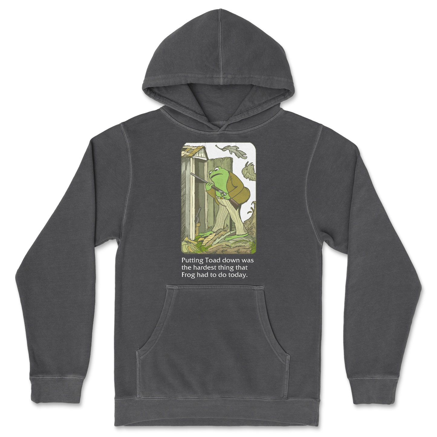 Independent Clothing Co. Hoodie Frog and Toad  in Black