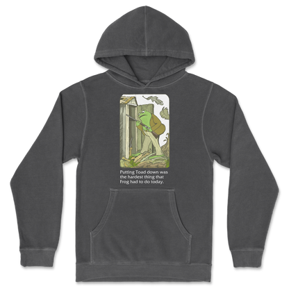 Independent Clothing Co. Hoodie Frog and Toad  in Black