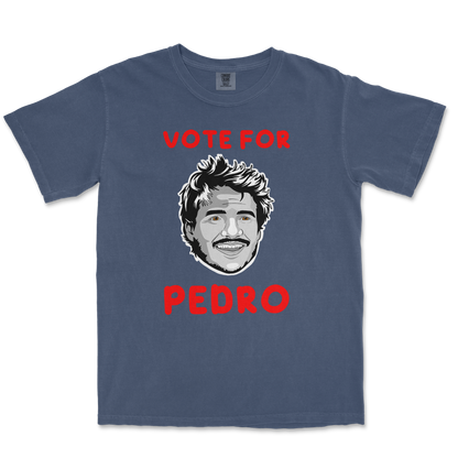 Comfort Colors T-Shirt Vote For Pedro in Midnight