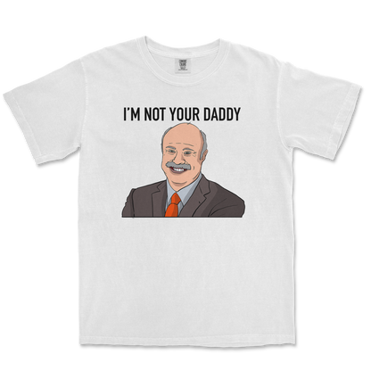 Comfort Colors T-Shirt Daddy Phil in White