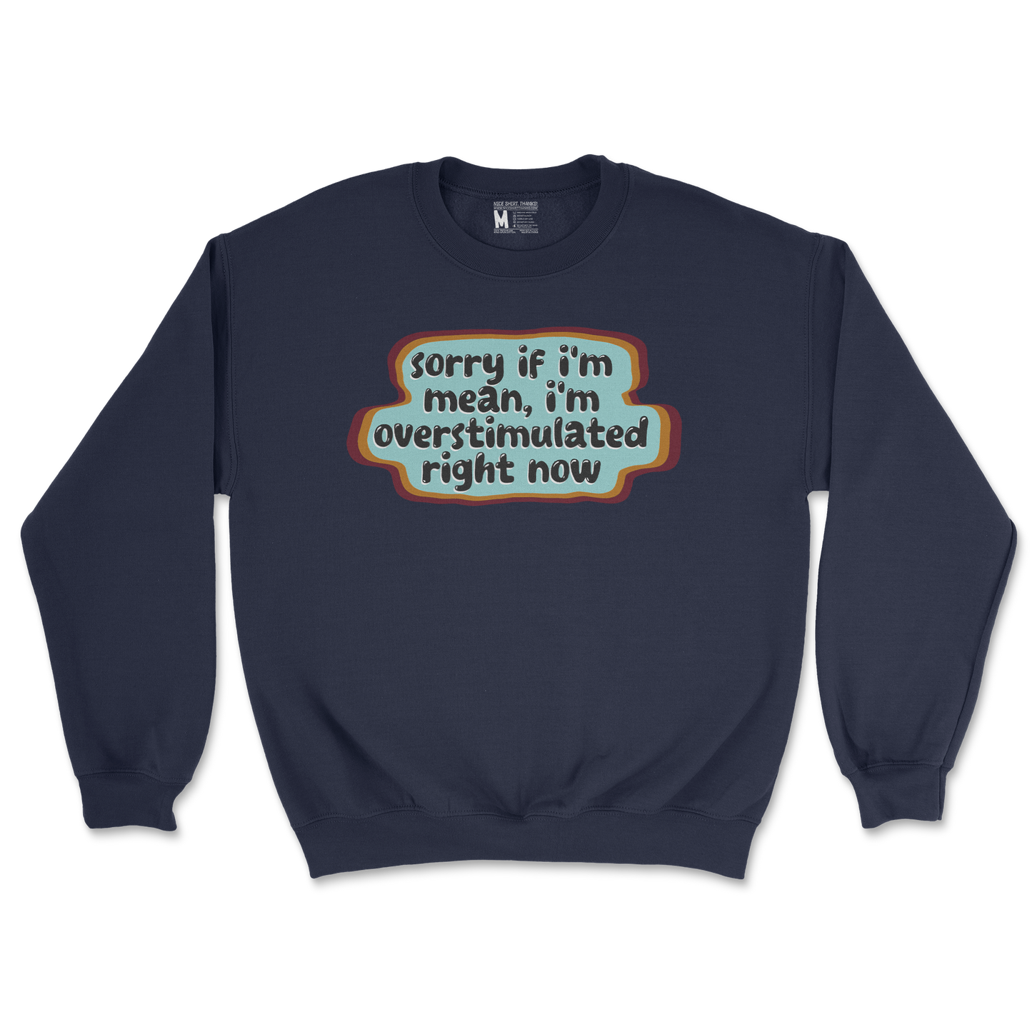 Gildan SoftStyle Crew Neck in Navy