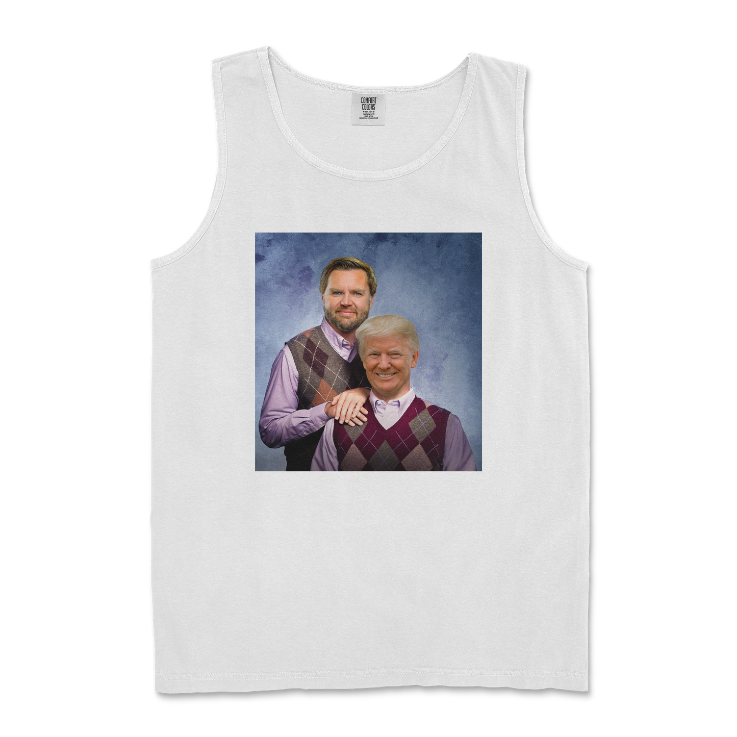 Comfort Colors Tank Top Step Brothers  in White