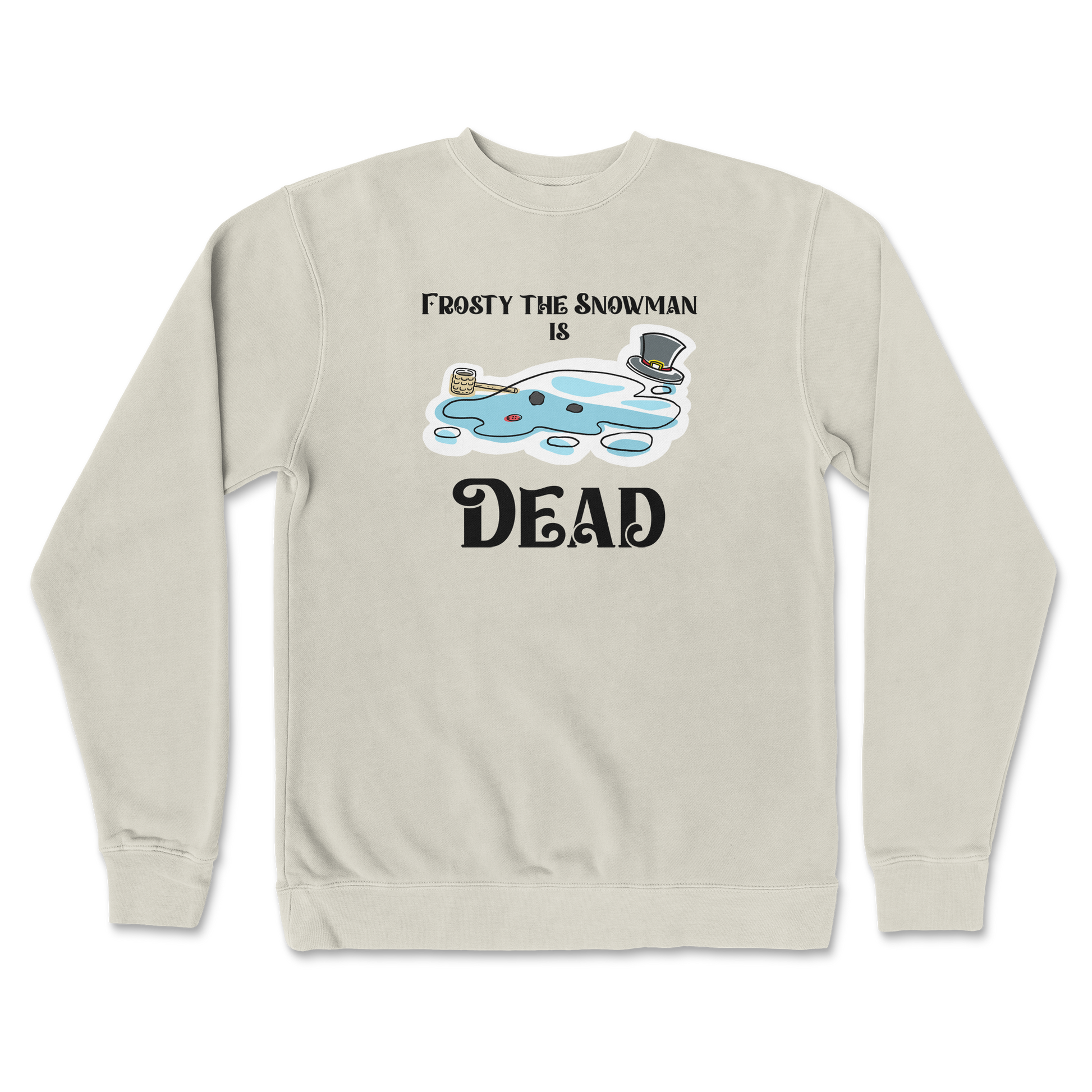 Independent Clothing Co. Crew Neck Frosty is Dead  in Bone