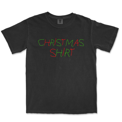 Comfort Colors T-Shirt Christmas Shirt in Black