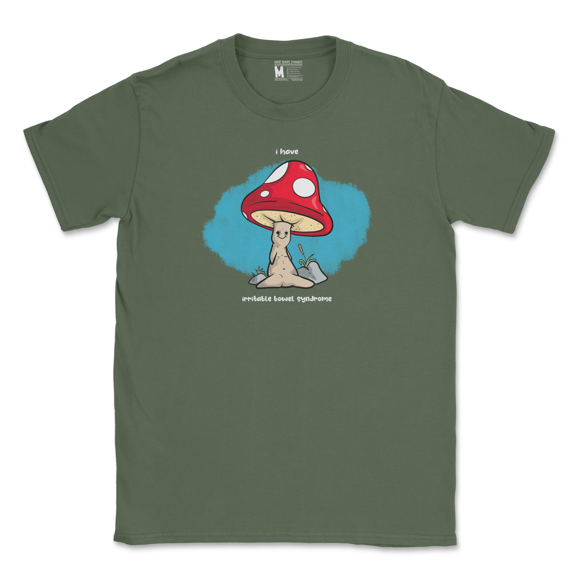 Gildan SoftStyle T-Shirt IBS in Military Green