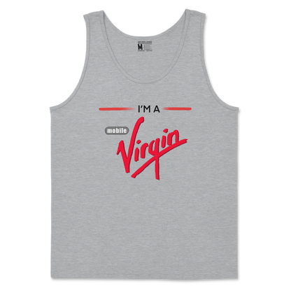 Gildan SoftStyle Tank Top Mobile Virgin in Sports Grey