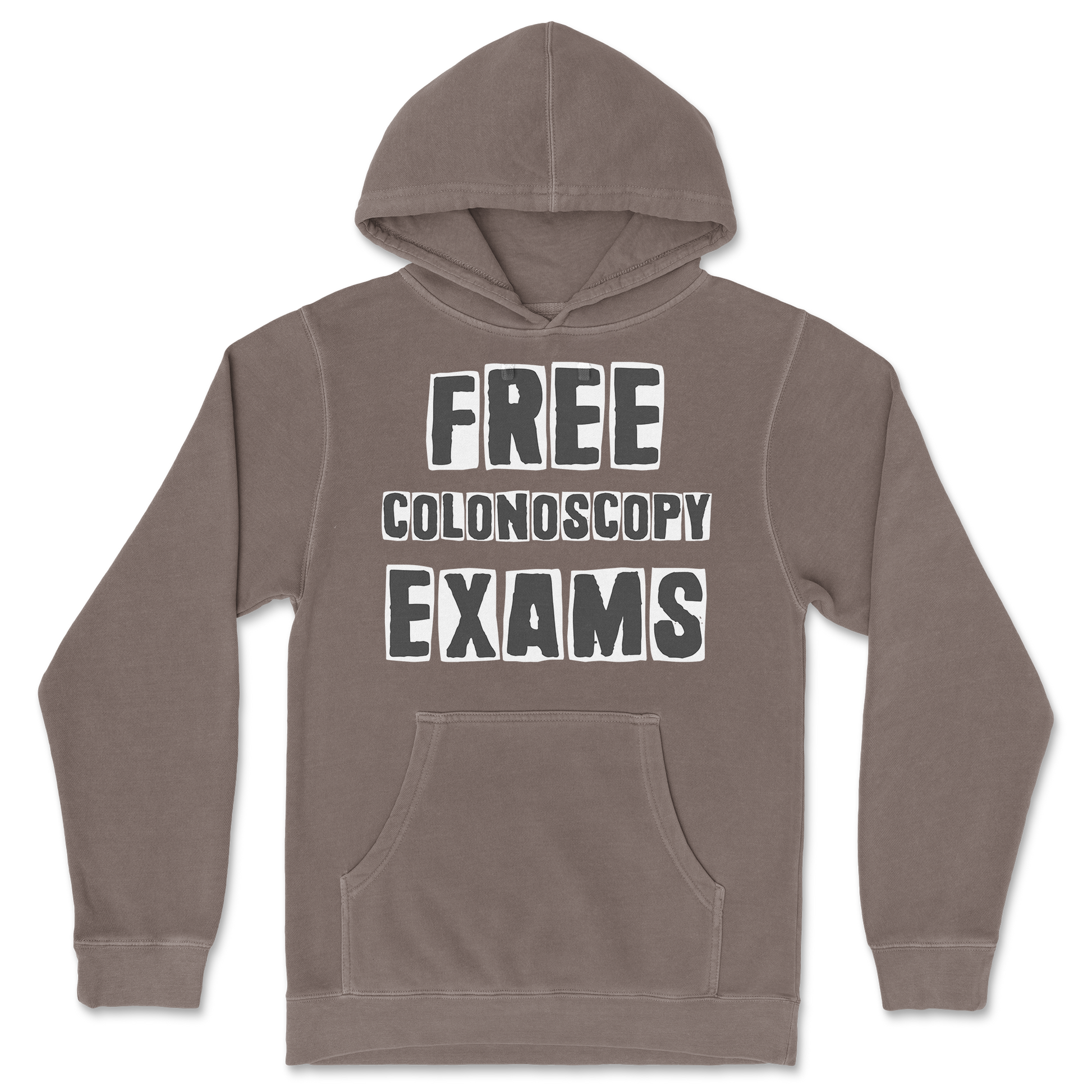 Independent Clothing Co. Hoodie Free Colonoscopy Exams in Clay