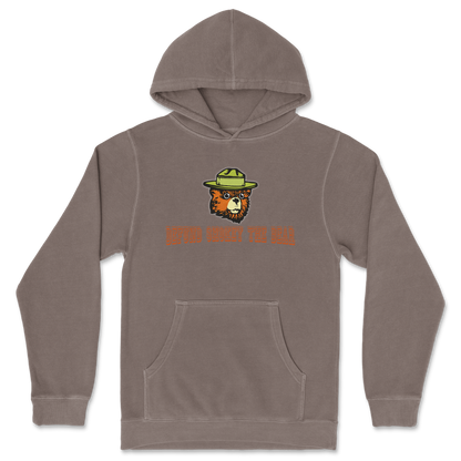 Independent Clothing Co. Hoodie Defund Smokey Bear in Clay