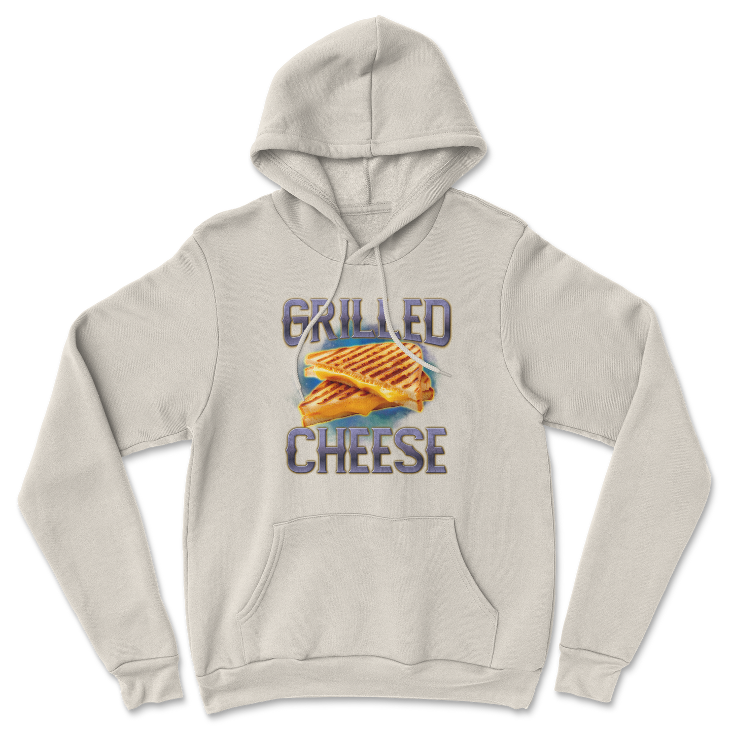 The Nice Shirt Hoodie Grilled Cheese  in Sand