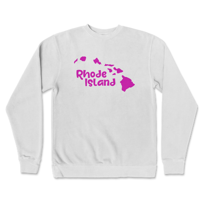 Independent Clothing Co. Crew Neck Rhode Island in White