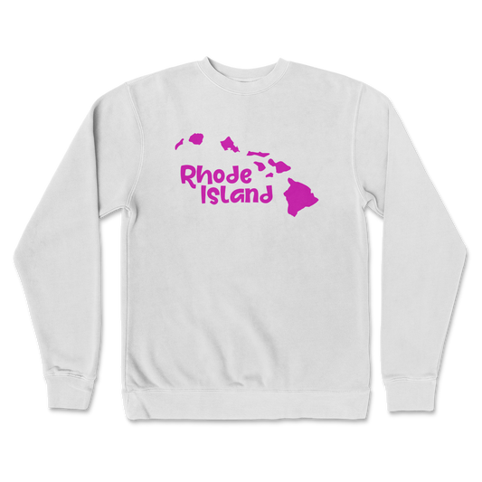 Independent Clothing Co. Crew Neck Rhode Island in White