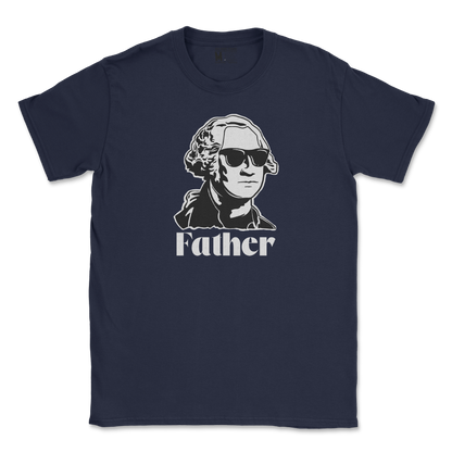 Gildan SoftStyle T-Shirt Father  in Navy