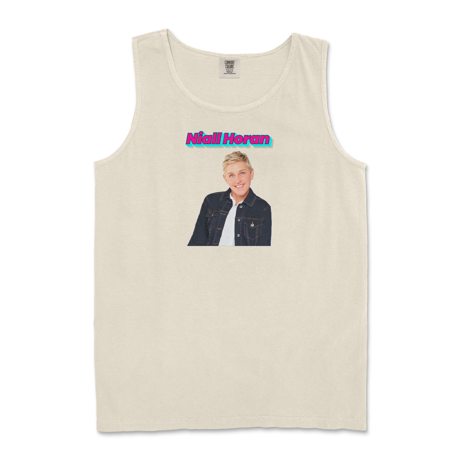 Comfort Colors Tank Top Niall Horan in Ivory