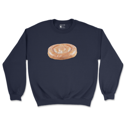 Gildan SoftStyle Crew Neck Honey Bun in Navy