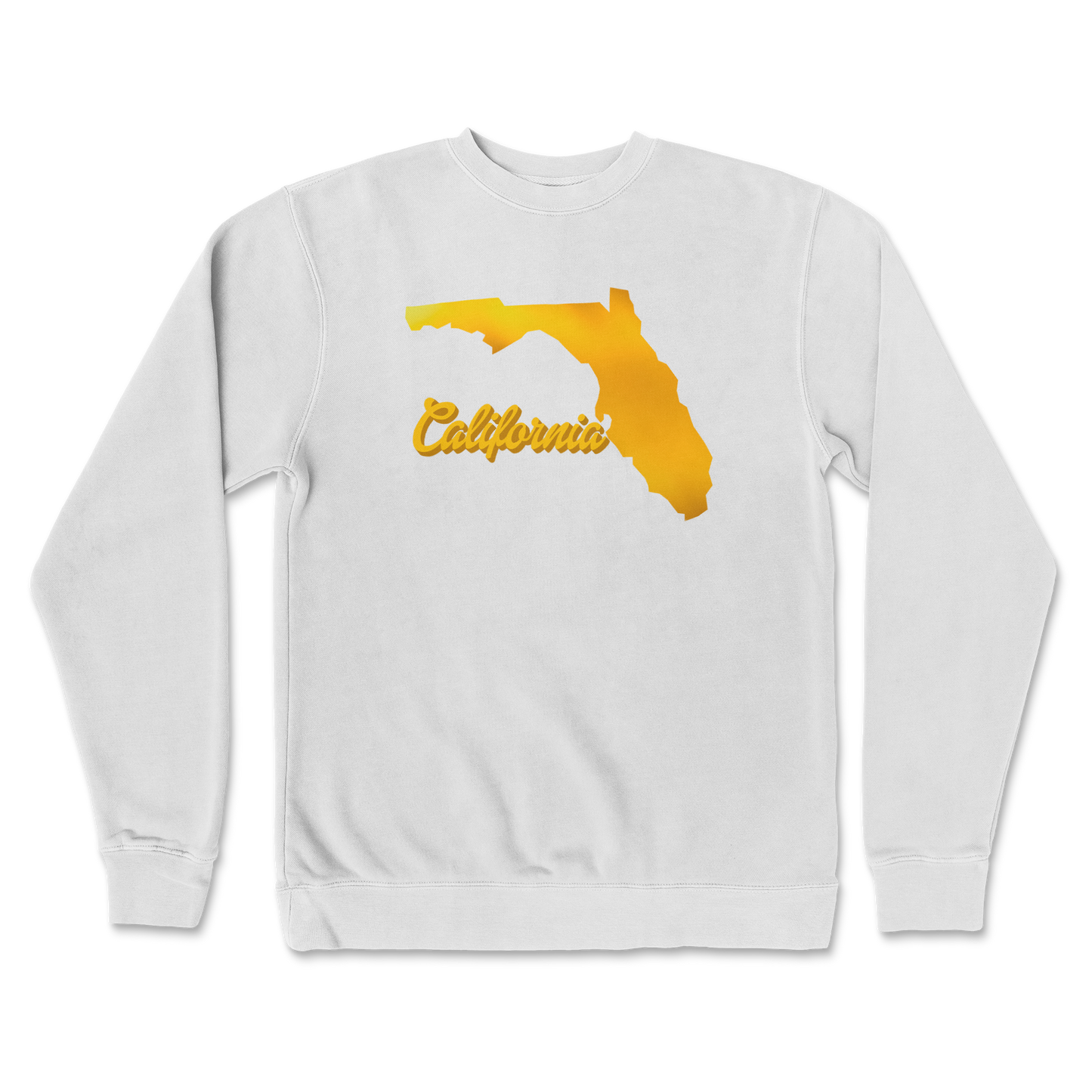 Independent Clothing Co. Crew Neck California in White