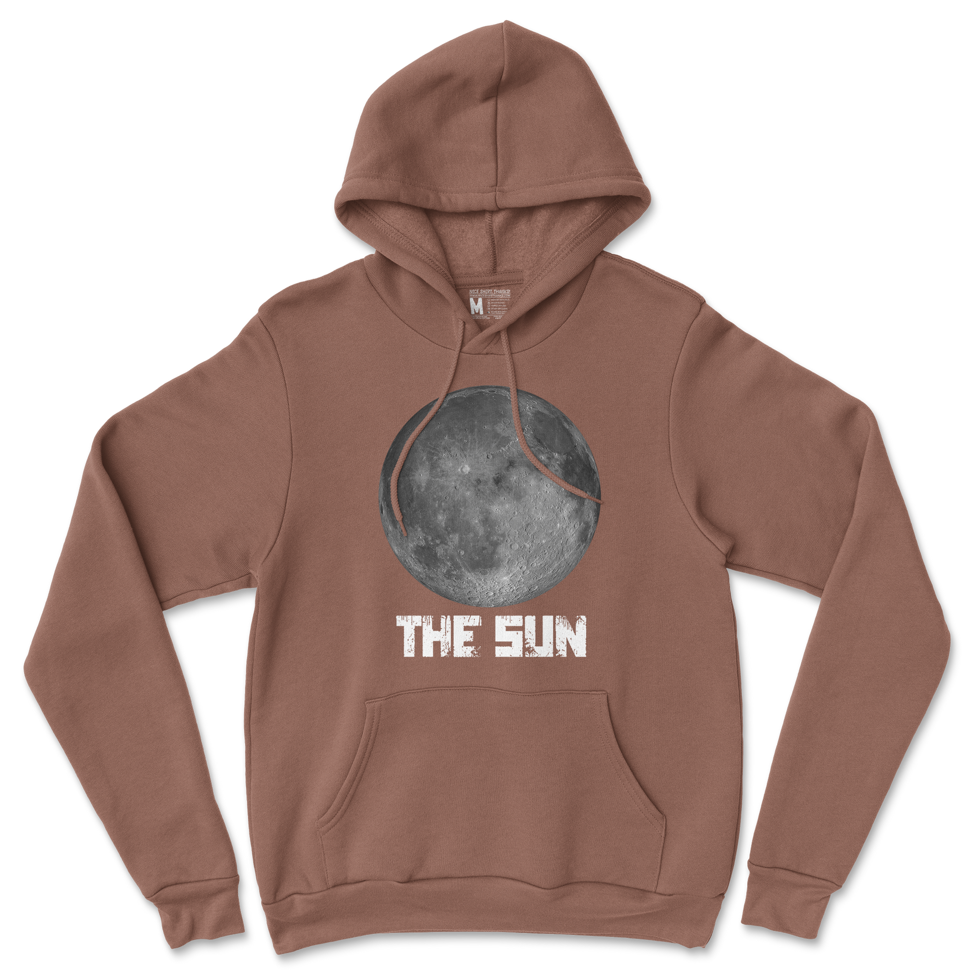 Gildan SoftStyle Hoodie The Sun in Cocoa