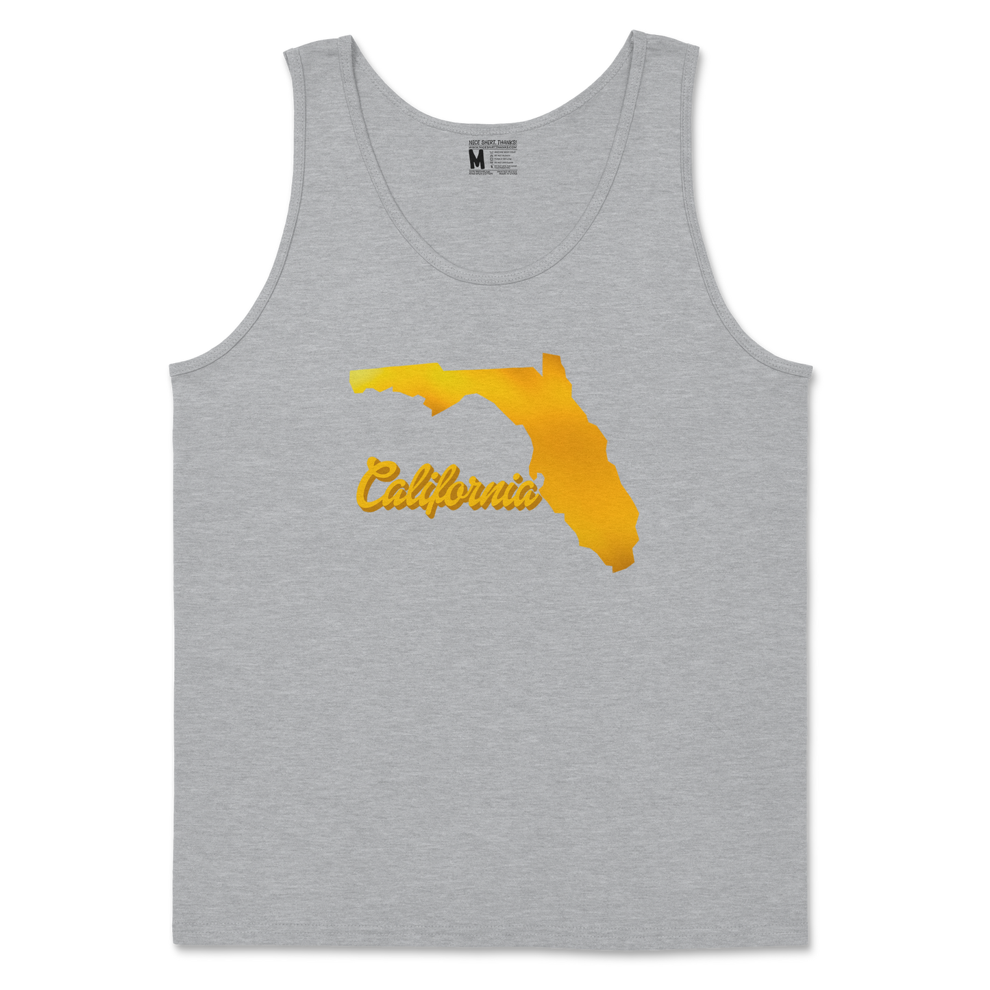 Gildan SoftStyle Tank Top California in Sports Grey