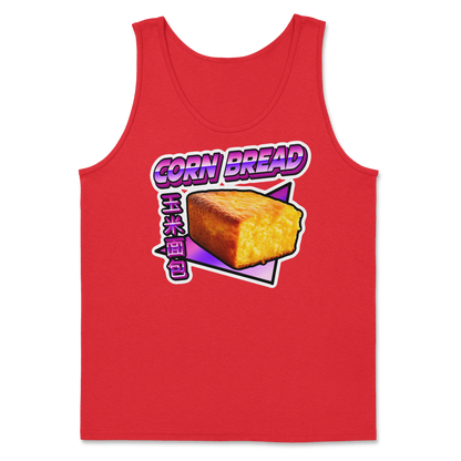 The Nice Shirt Tank Top Corn Bread  in Red