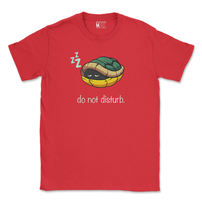 Gildan SoftStyle T-Shirt Sleepin Turtle in Red