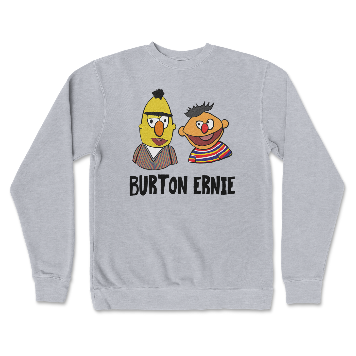 Independent Clothing Co. Crew Neck Burton Ernie in GreyHeather