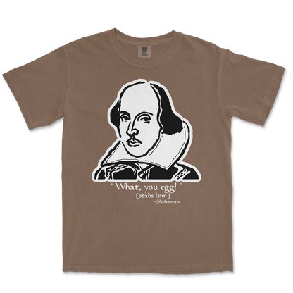 Comfort Colors T-Shirt Shakespeare Quote  in Espresso