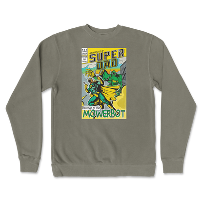 Independent Clothing Co. Crew Neck Super Dad in Army