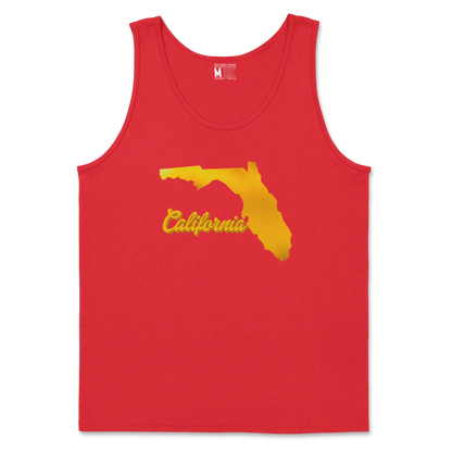 Gildan SoftStyle Tank Top California in Red