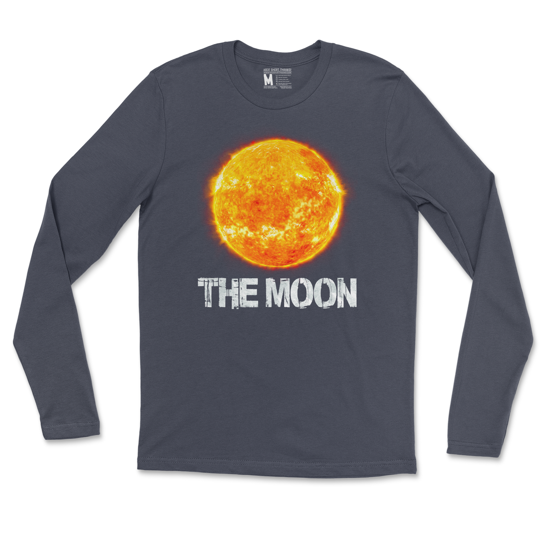 Heavy Blend Long Sleeve the moon in Navy