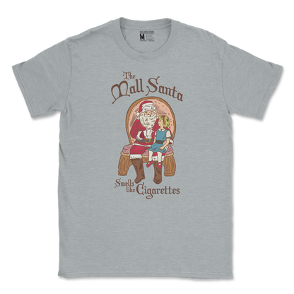 Gildan SoftStyle T-Shirt Mall Santa  in Sport-Grey