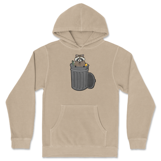 Independent Clothing Co. Hoodie Trash Panda Enthusiast in Sandstone