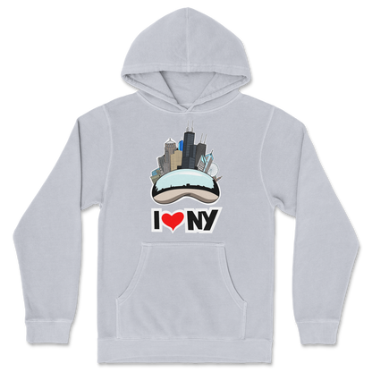 Independent Clothing Co. Hoodie I Heart NY in GreyHeather