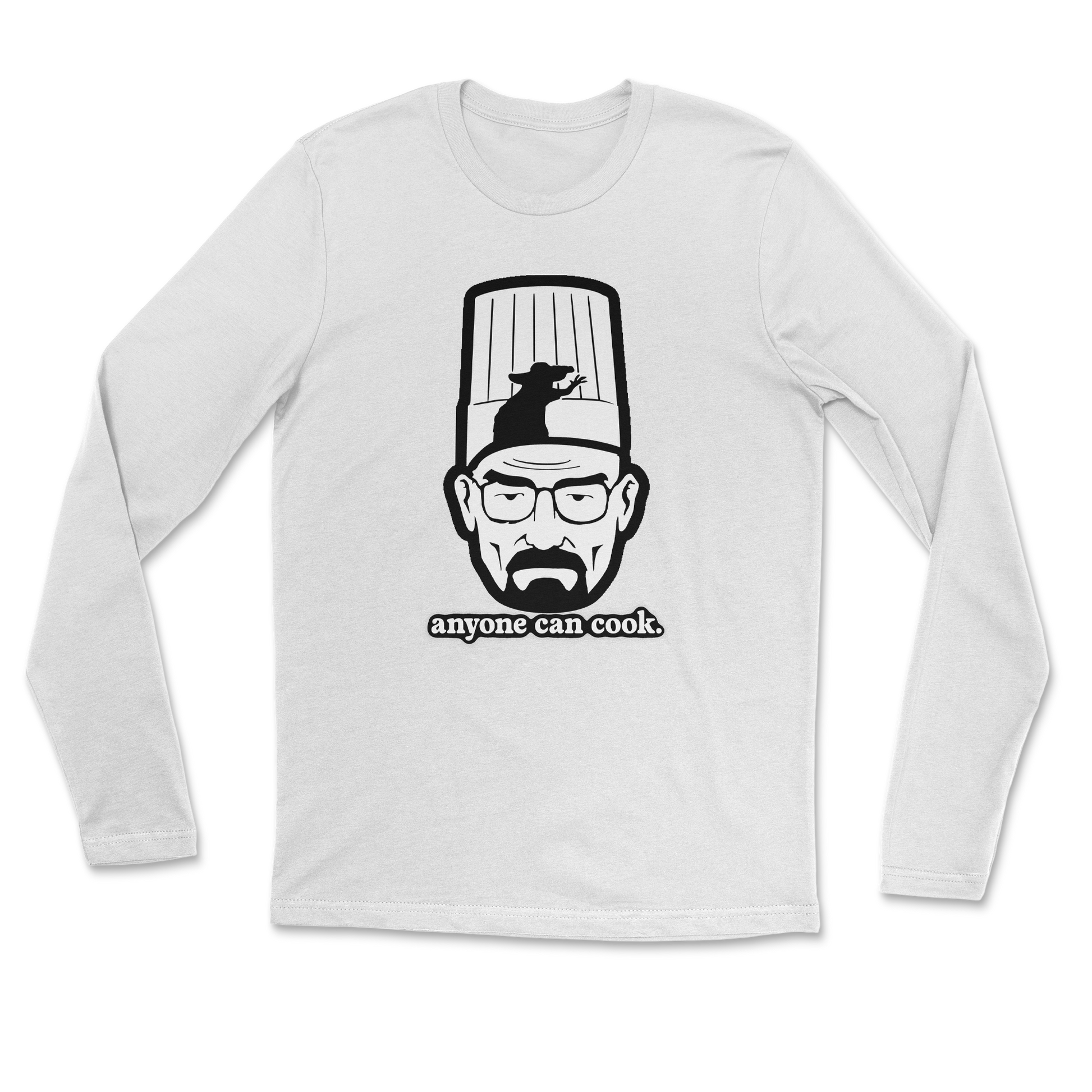 Heavy Blend Long Sleeve Everyone Can Cook in White