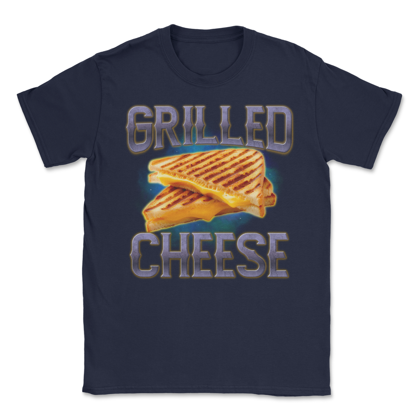 The Nice Shirt T-Shirt Grilled Cheese  in Navy