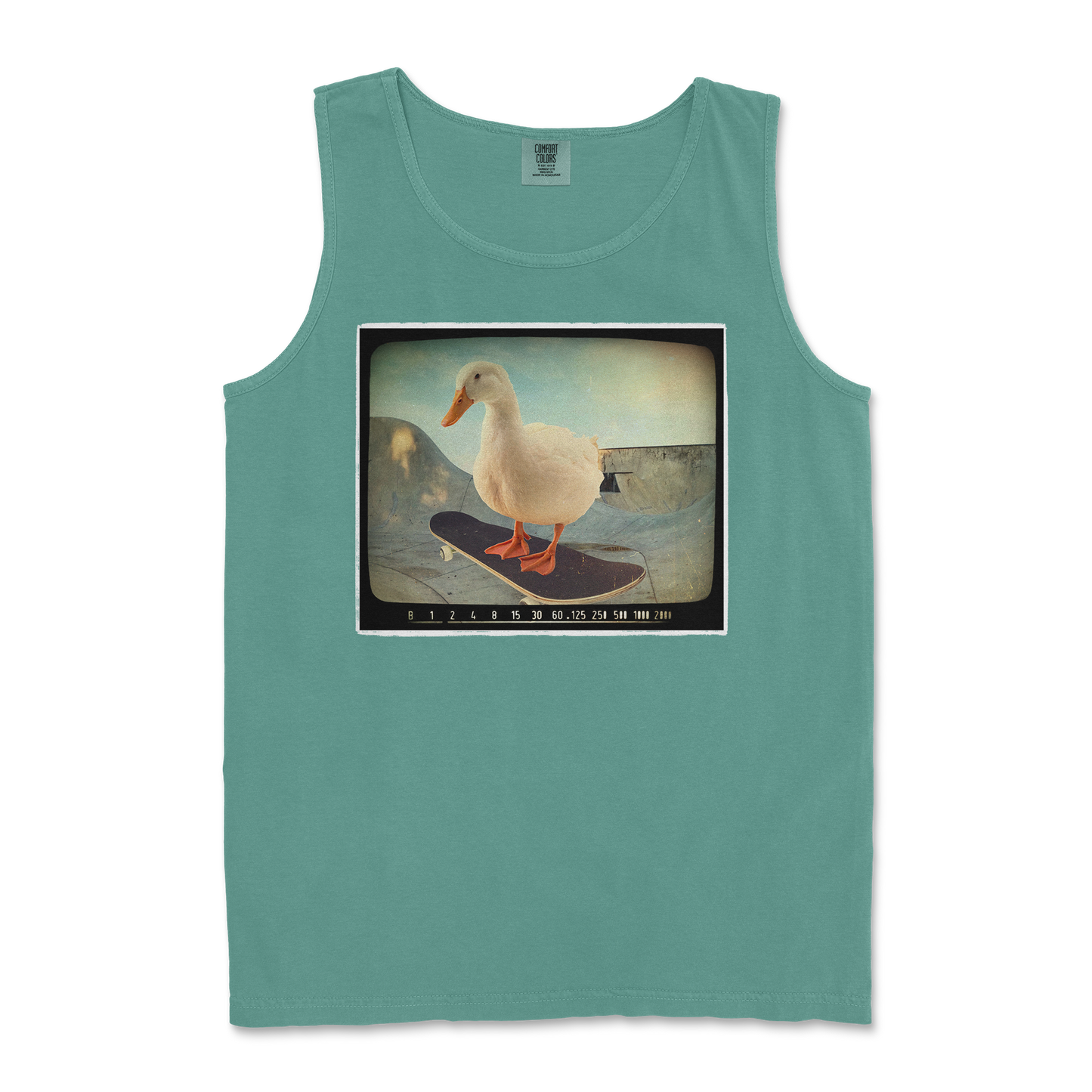 Comfort Colors Tank Top Do A Flip in LightGreen