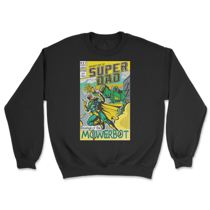 Gildan SoftStyle Crew Neck Super Dad in Black