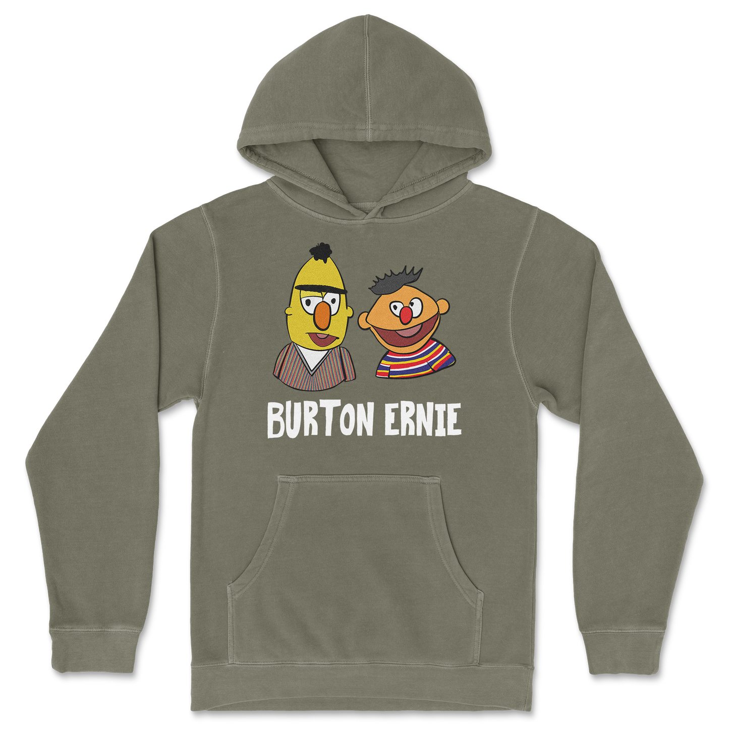 Independent Clothing Co. Hoodie Burton Ernie in Olive