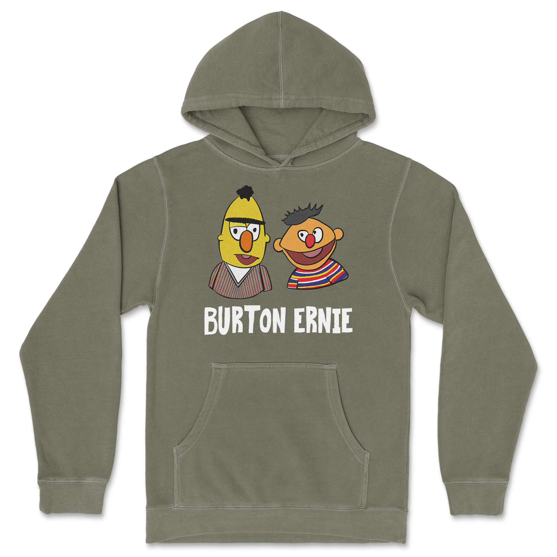 Independent Clothing Co. Hoodie Burton Ernie in Olive