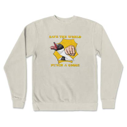 Independent Clothing Co. Crew Neck I Hate Geesel in Bone