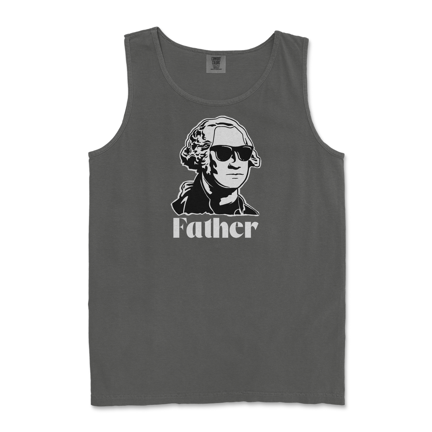 Comfort Colors Tank Top Father  in Pepper